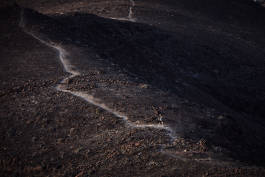 Female runner on TrailRun 