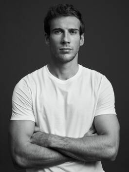 Goretzka with Crossed Arms Pose 